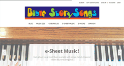 Desktop Screenshot of biblestorysongs.com